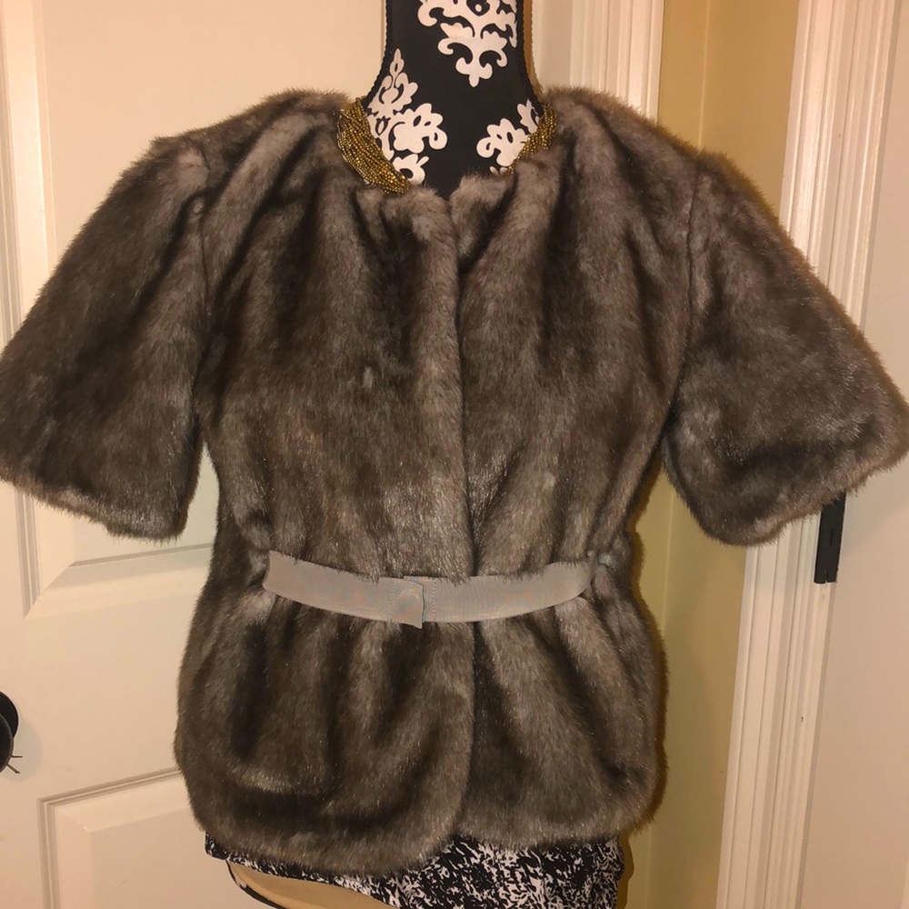 Vera Wang Faux Fur